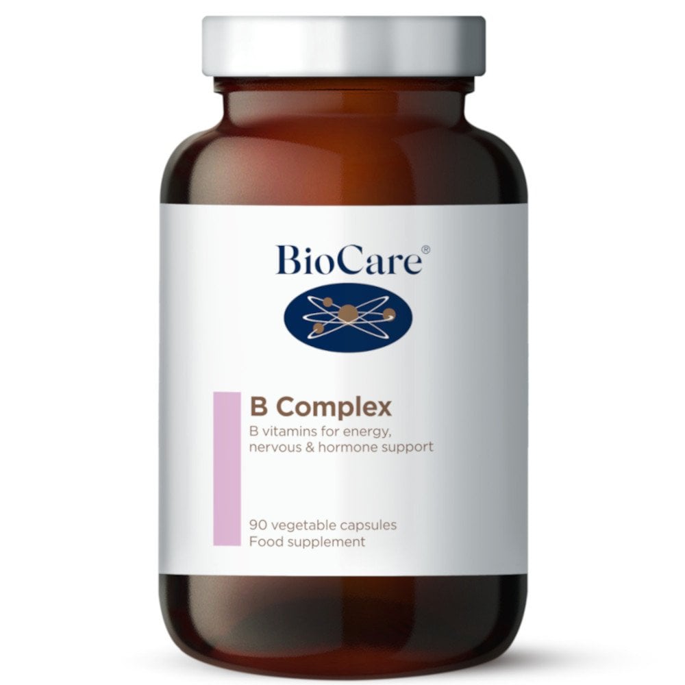 B Complex ( Yeast free with Magnesium) BioCare 90 Capsules